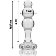 Nebula Series Model 1 Clear Crystal Plug