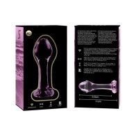 Nebula Series by Ibiza Model 2 Pink Crystal Plug 11 Cm