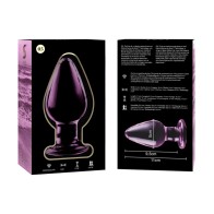 Modelo 3 Plug Cristal Rosa 11 Cm - Nebula Series