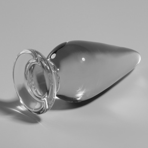 Model 4 Transparent Glass Plug 11cm