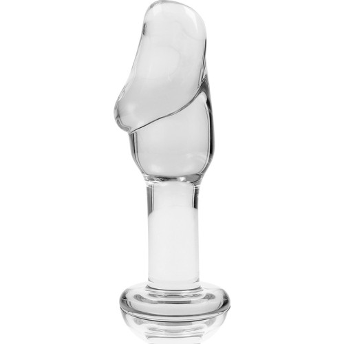 Modelo 6 Plug Cristal Transparente 12.5cm