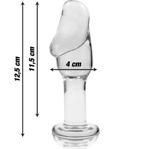 Nebula Series Model 6 Transparent Crystal Plug 12.5cm