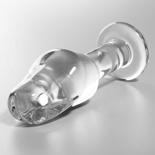 Modelo 6 Plug Cristal Transparente 12.5cm