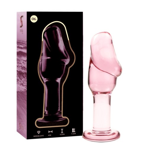 Ibiza Nebula Series Plug Cristal Rosa 12.5cm