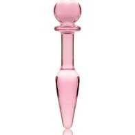 Modelo 7 Plug Cristal Rosa 13.5 cm