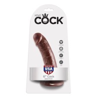 7 Realistic Penis Brown 15.2 cm