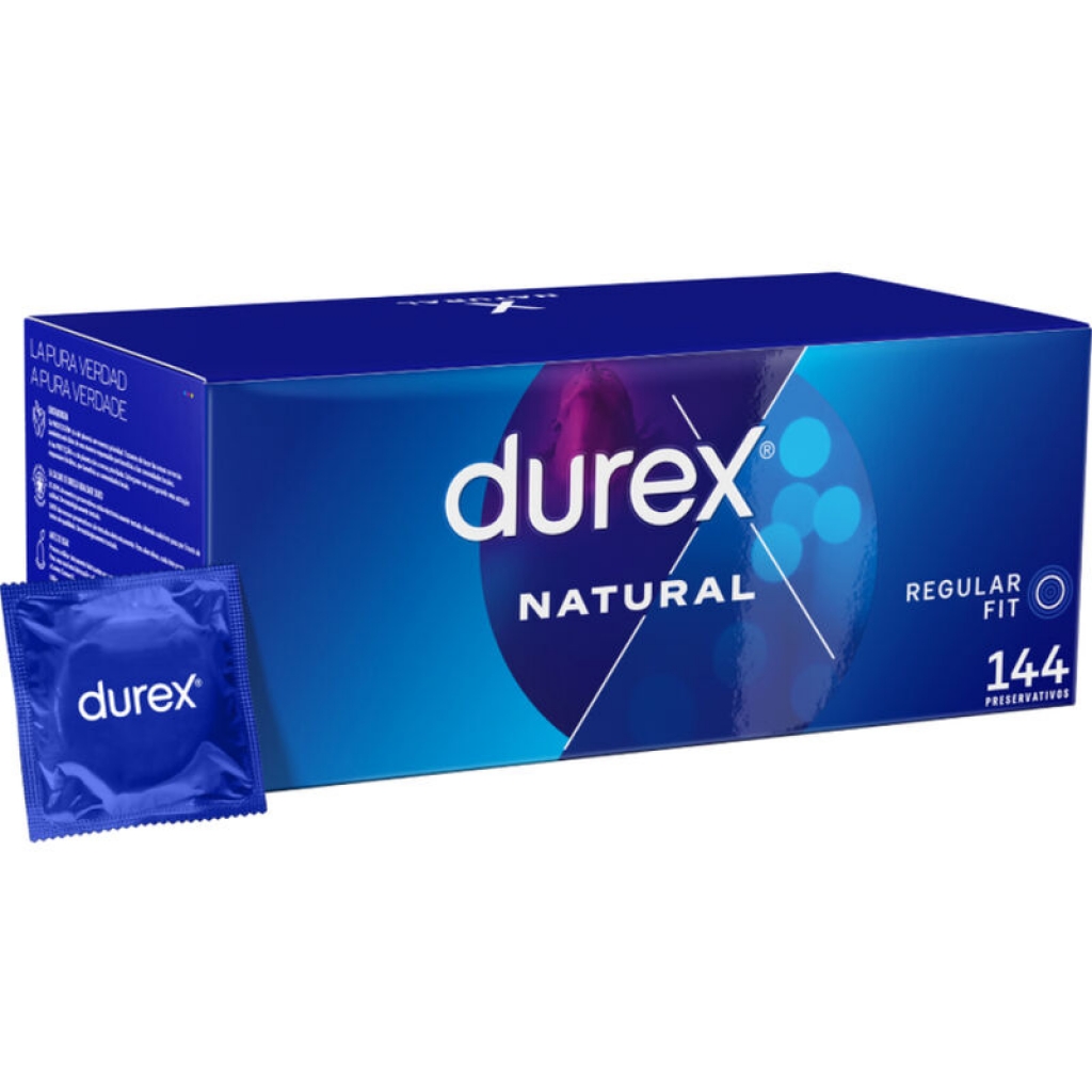 Preservativos Durex Natural 144 Unidades