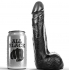 Dildo Realístico Negro Suave 20 cm