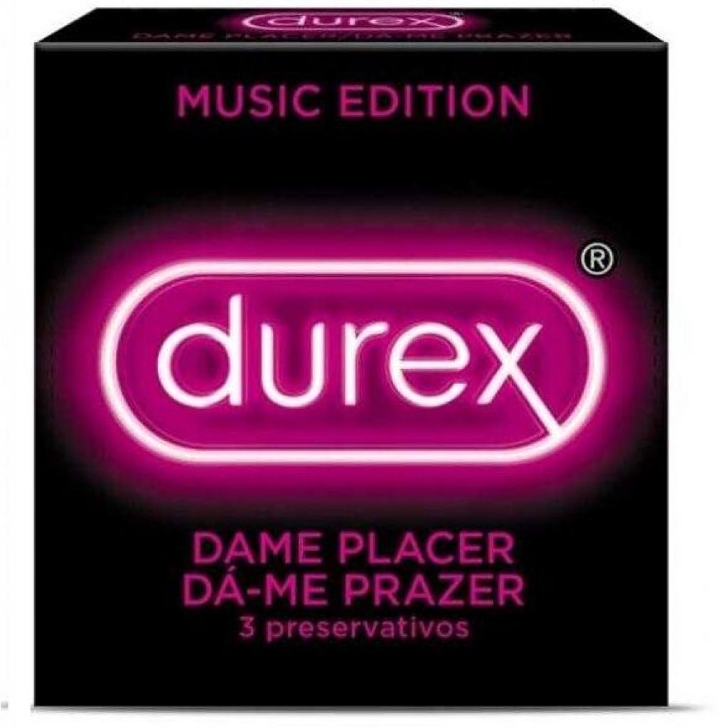 Durex - Dame Placer 3 Unidades