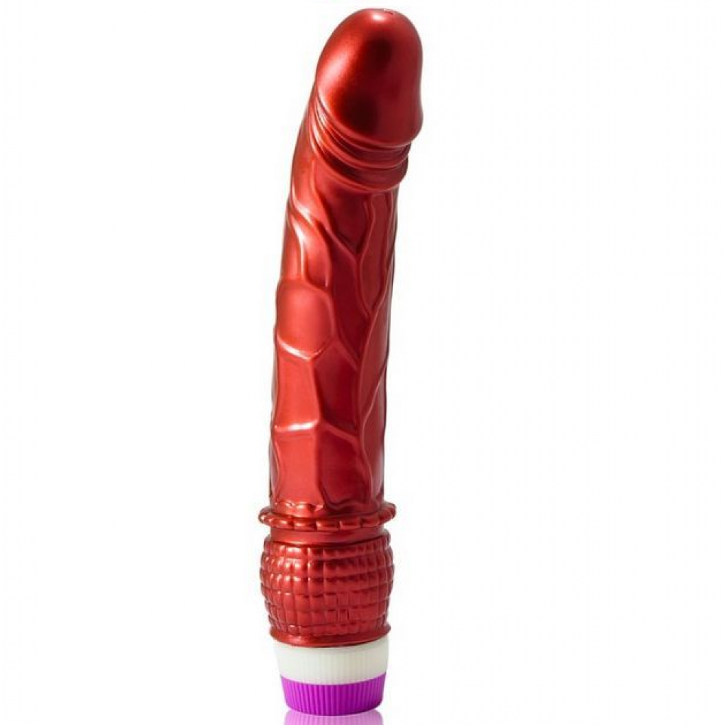 Vibrador Rojo Realista 23 Cm