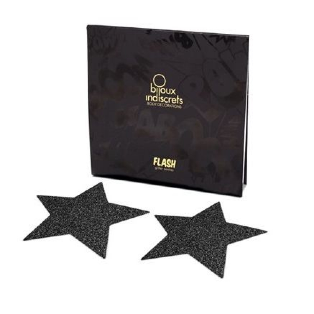 Pezoneras Flash Estrella Negro