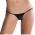 Passion - Micro Tanga Negro Talla Única Con Encaje