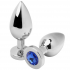 Anal Plug Diamond Blue - Small (5.71cm)