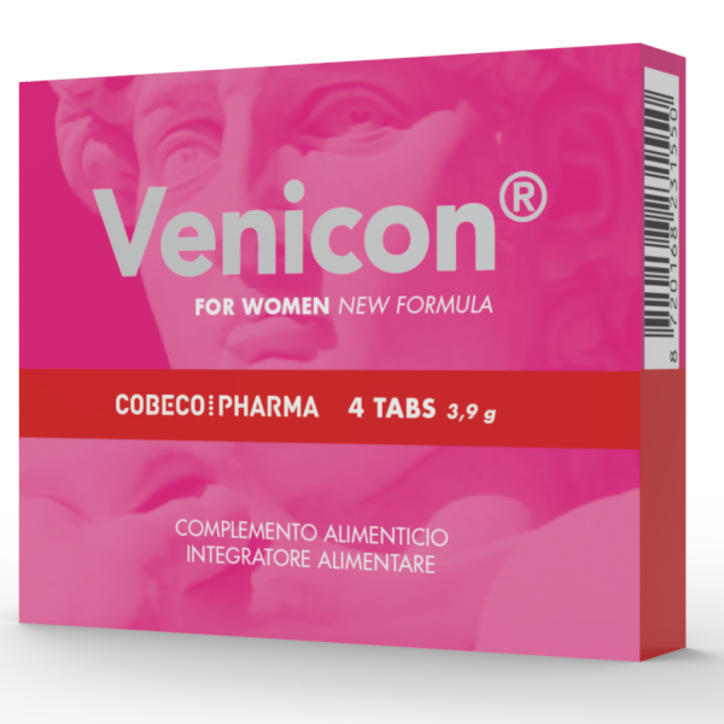 Suplemento Libido Mujer Cobeco Venicon 4 cap.