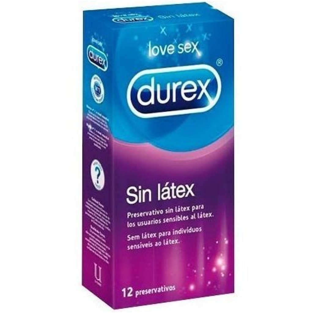 Durex - Preservativos Sin Látex 12 Unidades