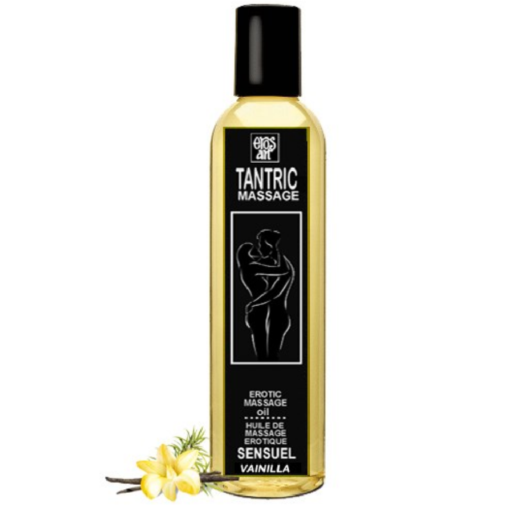 Aceite de Masaje Tántrico Natural Aroma Vainilla 30 ml