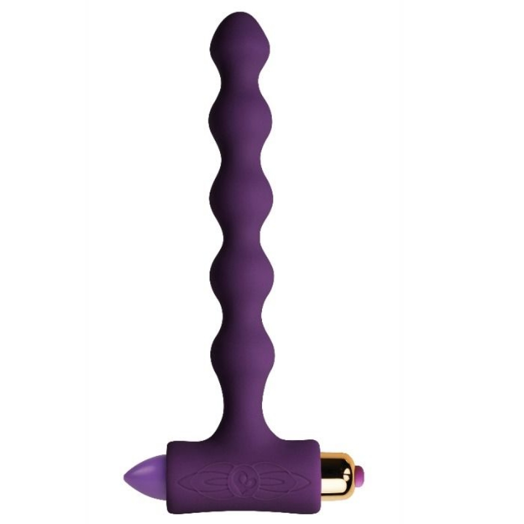 Plug Anal con Vibración y Ondulaciones - Petite Sensations Pearls