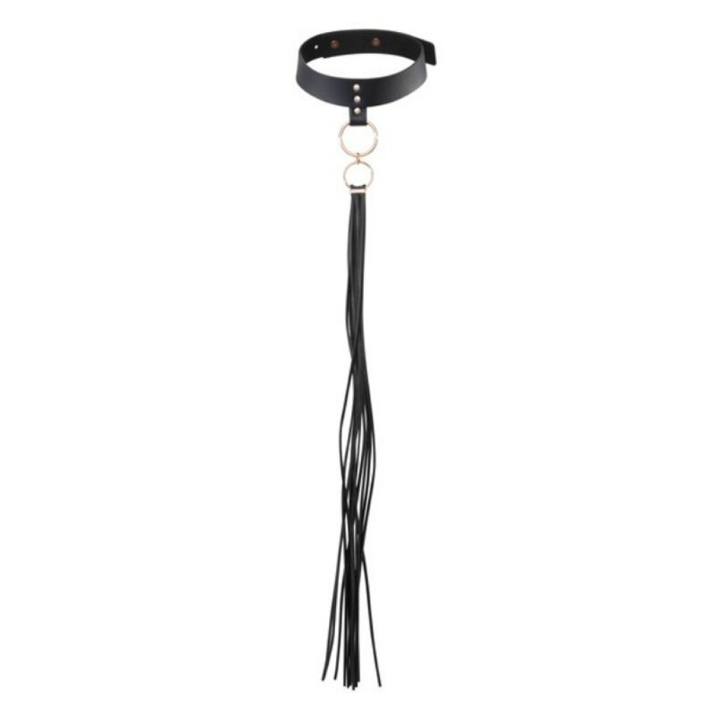 Bijoux Indiscrets Maze - Collar con Flecos Negro