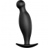 Pretty Love - Plug Anal Silicona 11.7 cm Negro - Placer Sofisticado