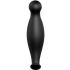 Pretty Love - Plug Anal Silicona 11.7 cm Negro - Placer Sofisticado