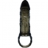 Baile Funda Extensora Pene Con Strap Para Testículos Negro 13.5 Cm