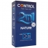 Control - Duo Natura 2-1 Preservativo + Gel 6 Uds - Protección y Placer