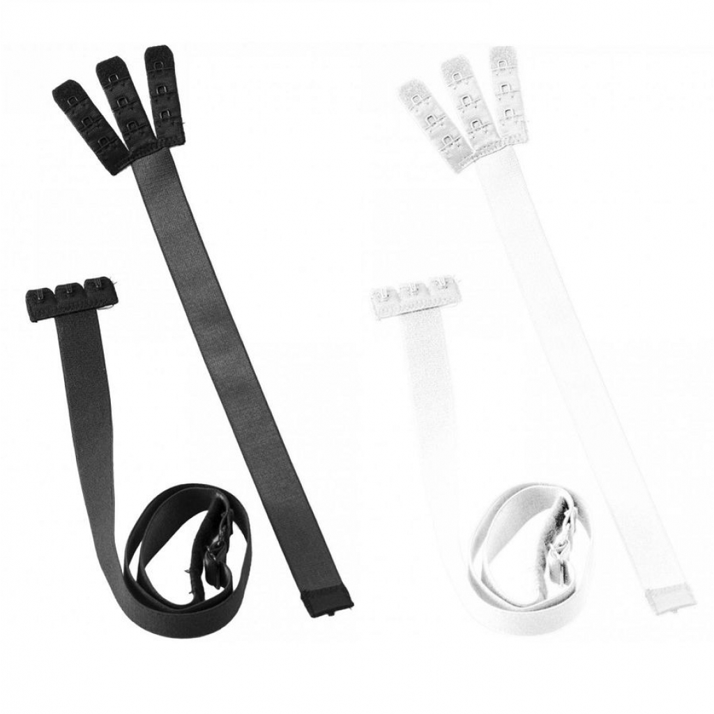 Adaptador de Sujetador Bye-bra para Espalda Abierta - Negro y Blanco