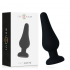 Intense - Anal Plug Pipo M Silicone Negro - 11 cm