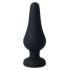 Plug Anal Intense - Pipo L Silicone Negro 13 Cm