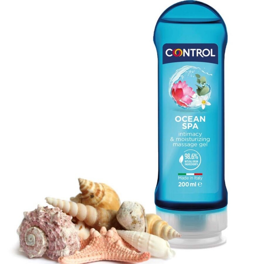 Control - Gel de Masaje 2 en 1 Mediterráneo 200 ml