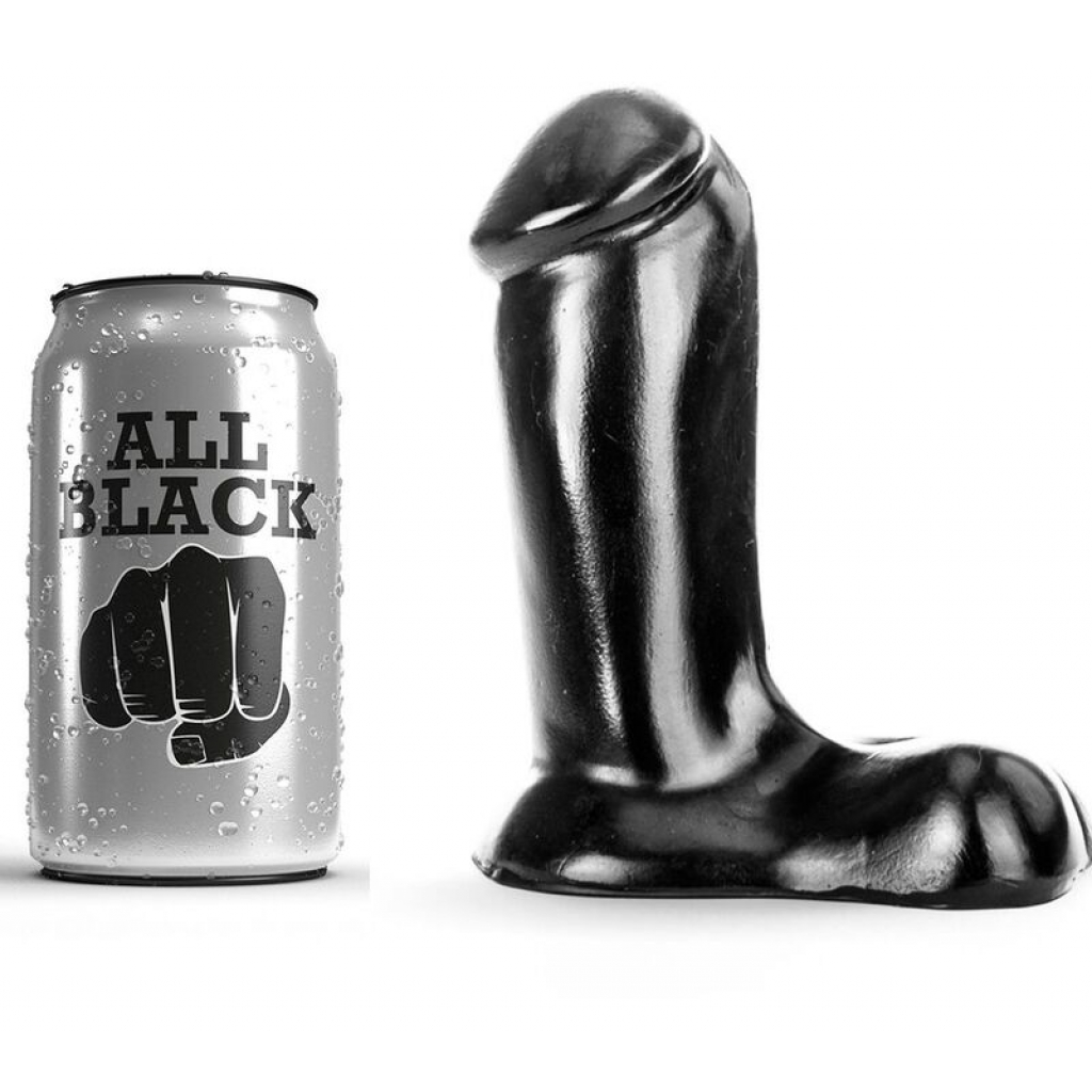 Dildo Realístico 14 cm All Black