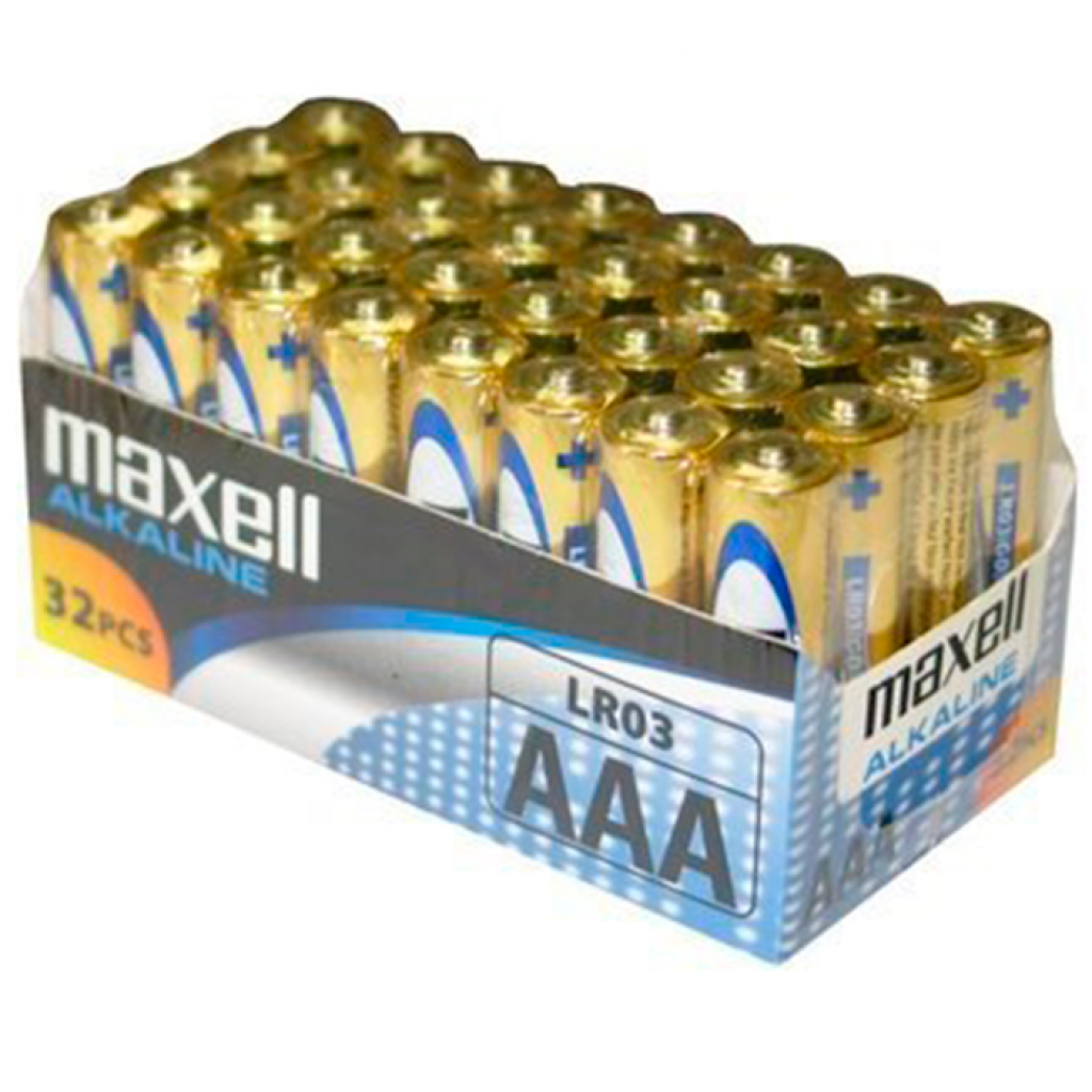 Pack de 32 Pilas Alcalinas AAA - LR03