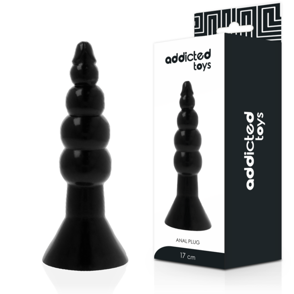 Anal Plug 17 Cm Negro