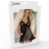 Subblime - Babydoll Con Lazo Y Detalles Brillantes S/M