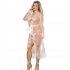 Subblime - Babydoll Blanco Manga Largas L/XL