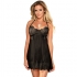 Babydoll Con Lazos Negro L/XL