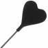 Fusta con Pluma Love - Negro 40 cm