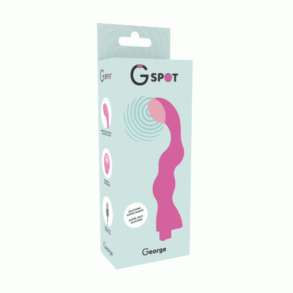 Vibrador Punto G George - Rosa Chicle