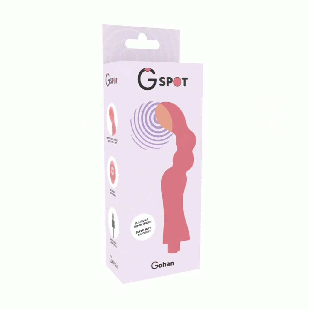 Gohan Vibrador Punto G Light Red