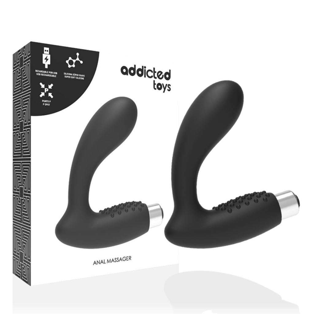 Vibrador Próstático Recargable Model 5 Negro