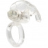 Anillo Vibrador De Silicona Transparente