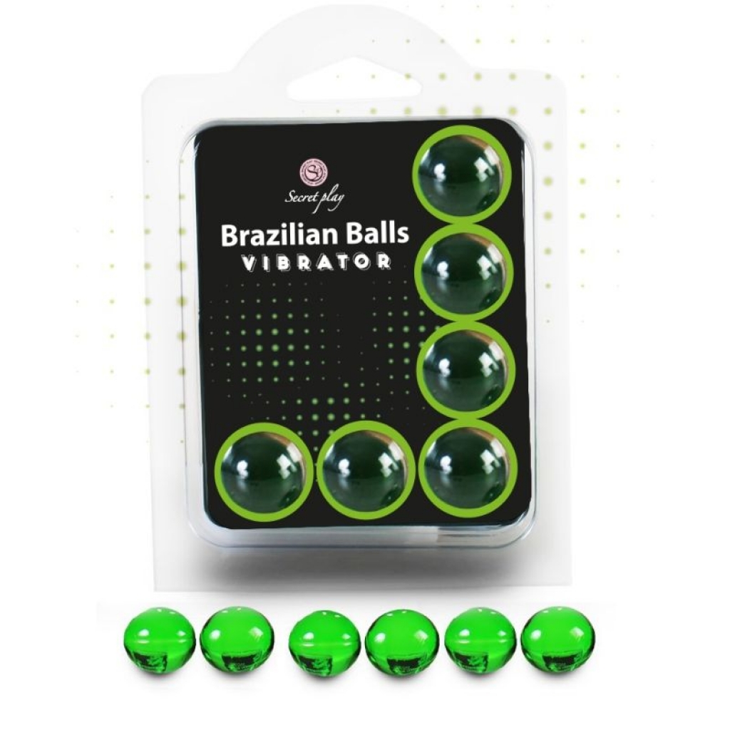 Set 6 Brazilian Balls Vibrator Secretplay