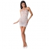 Passion Mujer Bs063 Vestido Blanco Talla Unica