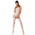 Bodystocking Blanco Talla Única Passion - Woman BS050