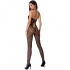 Passion - Woman Bs065 Bodystocking Negro Talla Única