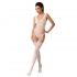 Passion - Woman Bs051 Bodystocking Blanco