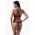 Bikini Scarlet Rojo y Negro L/XL - Sensualidad y Elegancia