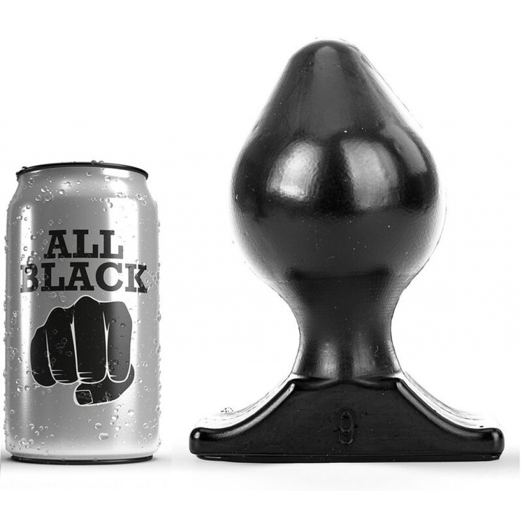 Buttplug All Black - 16,5 cm