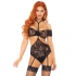 Leg Avenue - Set Dos Piezas Top & Teddy S/M