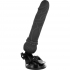 Vibrador Realístico Control Remoto Negro 19.5 Cm -o- 4 Cm